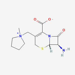 molecular formula C13H19N3O3S B13819155 Cefepime impurity E 