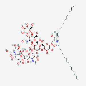 molecular formula C84H148N4O40 B13819251 GD1b-Ganglioside 