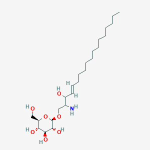 molecular formula C24H47NO7 B13819281 Glucosyl-C18-sphingosine 