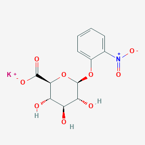 molecular formula C12H12KNO9 B13819291 2-Nitrophenyl beta-D-glucuronide 