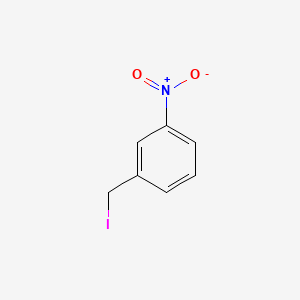 molecular formula C7H6INO2 B13819316 alpha-Iodo-m-nitrotoluene CAS No. 3958-56-3