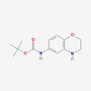 tert-butyl N-(3,4-dihydro-2H-1,4-benzoxazin-6-yl)carbamate