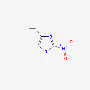 molecular formula C6H9N3O2 B13819365 4-Ethyl-1-methyl-2-nitroimidazole CAS No. 23585-79-7