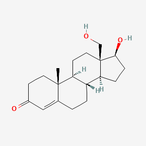 molecular formula C19H28O3 B13819473 18-Hydroxytestosterone CAS No. 7150-17-6