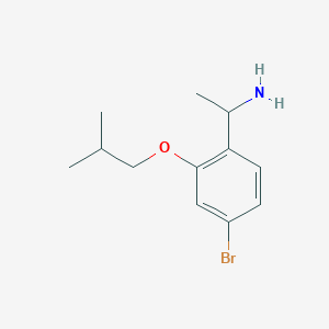 1-(4-Bromo-2-isobutoxyphenyl)-ethylamine