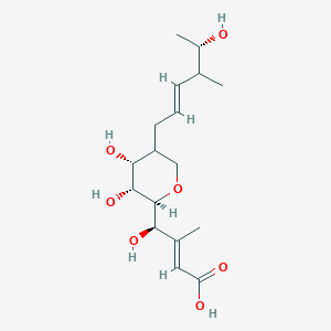 molecular formula C17H28O7 B138195 4-Hydroxymonic acid CAS No. 153715-18-5