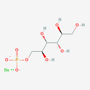 molecular formula C6H13BaO9P B13819648 D-Mannitol 1-phosphate barium 