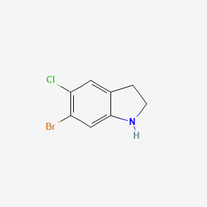 6-Bromo-5-chloro-2,3-dihydro-1H-indole