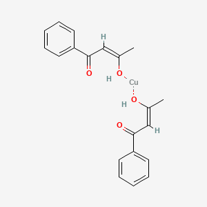molecular formula C20H20CuO4 B13819715 Copper(II)benzoylacetonate 