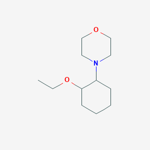 molecular formula C12H23NO2 B13819840 4-(2-Ethoxycyclohexyl)morpholine 