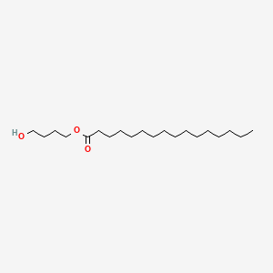 molecular formula C20H40O3 B13819852 Palmitic acid, 4-hydroxybutyl ester CAS No. 18498-23-2