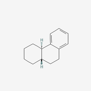 molecular formula C14H18 B13820019 trans-1,2,3,4,4a,9,10,10a-Octahydrophenanthrene CAS No. 20480-67-5