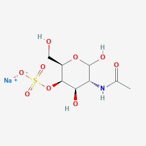 molecular formula C8H14NNaO9S B13820063 N-Acetyl-D-galactosamine 4-sulfate sodium salt 