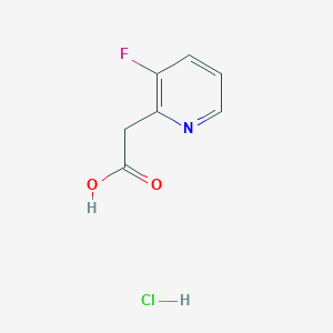 2-(3-Fluoropyridin-2-yl)acetic acid hydrochloride