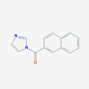 molecular formula C14H10N2O B138202 1-(2-Naphthoyl)imidazole CAS No. 141903-34-6