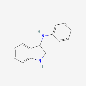 (2,3-Dihydro-1H-indol-3-yl)-phenyl-amine