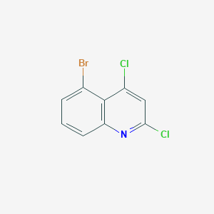 molecular formula C9H4BrCl2N B1382033 5-Bromo-2,4-dichloroquinoline CAS No. 406204-91-9