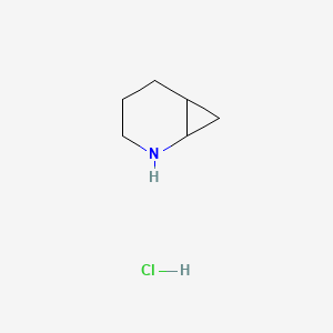 molecular formula C6H12ClN B1382074 2-Azabicyclo[4.1.0]heptane hydrochloride CAS No. 1427195-18-3
