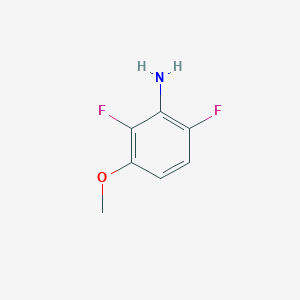 molecular formula C7H7F2NO B138209 2,6-Difluoro-3-methoxyaniline CAS No. 144851-62-7