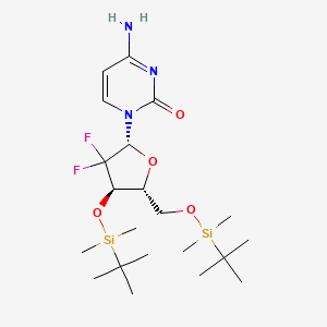 molecular formula C21H39F2N3O4Si2 B13820912 DTBS-Gemcitabine 