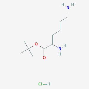 molecular formula C10H23ClN2O2 B13821225 N-t-Butoxycarbonyl-1,5-diaminopentane hydrochloride 
