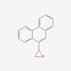 molecular formula C16H12O B13821255 9-Phenanthryloxirane CAS No. 33424-05-4