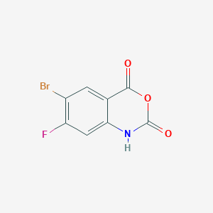 molecular formula C8H3BrFNO3 B1382142 5-Bromo-4-fluoroisatoic anhydride CAS No. 1440535-66-9