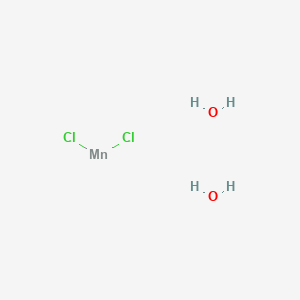 molecular formula Cl2H4MnO2 B13821441 Manganese(2+) chloride dihydrate 