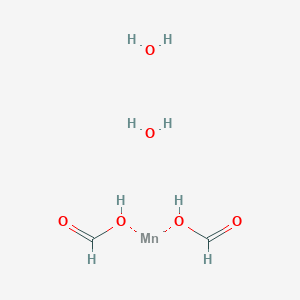 molecular formula C2H8MnO6 B13821525 Manganese(ii)diformate dihydrate 