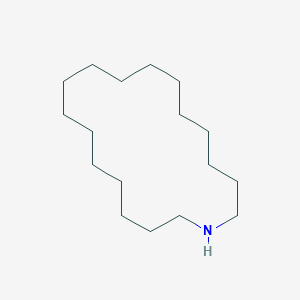 molecular formula C17H35N B13821547 1-Azacyclooctadecane CAS No. 296-19-5