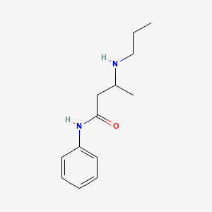 N-phenyl-3-(propylamino)butanamide