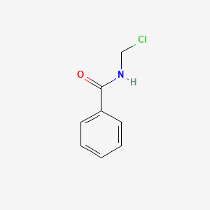 molecular formula C8H8ClNO B13822103 N-(chloromethyl)benzamide CAS No. 38792-42-6