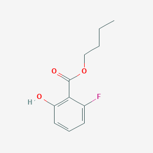 molecular formula C11H13FO3 B1382211 Butyl 2-fluoro-6-hydroxybenzoate CAS No. 1056955-09-9