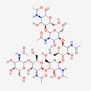 molecular formula C48H80N6O31 B13822190 hexa-N-acetyl chitohexaose 
