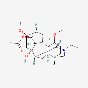 molecular formula C25H39NO5 B13822210 14-o-Acetylsachaconitine 