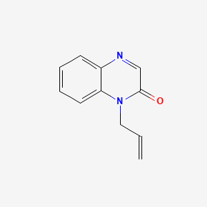 molecular formula C11H10N2O B13822214 1-Prop-2-enylquinoxalin-2-one 