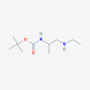 tert-butyl N-[1-(ethylamino)propan-2-yl]carbamate