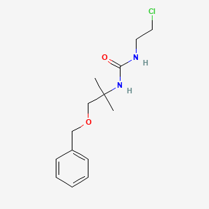 1-[1-(Benzyloxy)-2-methylpropan-2-yl]-3-(2-chloroethyl)urea
