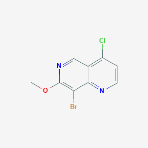8-Bromo-4-chloro-7-methoxy-1,6-naphthyridine