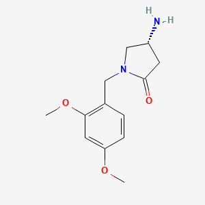 (R)-4-Amino-1-(2,4-dimethoxybenzyl)pyrrolidin-2-one