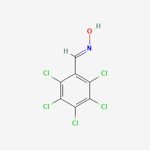 molecular formula C7H2Cl5NO B13822587 N-[(2,3,4,5,6-pentachlorophenyl)methylidene]hydroxylamine 