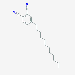 molecular formula C20H28N2 B13822618 4-Dodecylphthalonitrile 