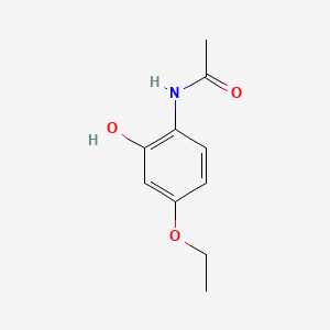 molecular formula C10H13NO3 B13822722 Acetamide, N-(4-ethoxy-2-hydroxyphenyl)- CAS No. 4665-04-7