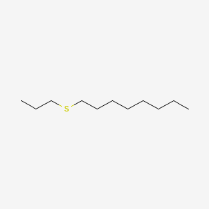 molecular formula C11H24S B13822759 Sulfide, octyl propyl CAS No. 3698-93-9