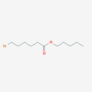 molecular formula C11H21BrO2 B13822928 Pentyl 6-bromohexanoate CAS No. 41049-09-6