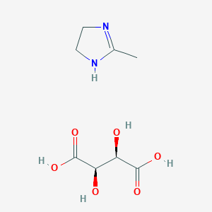 molecular formula C8H14N2O6 B13823911 Lysidine bitartrate 