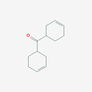 molecular formula C13H18O B13823953 Di(cyclohex-3-en-1-yl)methanone CAS No. 39516-87-5