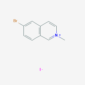 molecular formula C10H9BrIN B1382396 NNMT-IN-7 