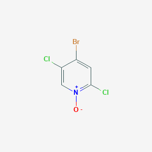 B1382400 4-Bromo-2,5-dichloropyridine 1-oxide CAS No. 869886-84-0