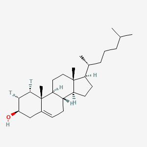 molecular formula C27H46O B13824058 (1Alpha,2Alpha[N]-3H)-Cholesterol 